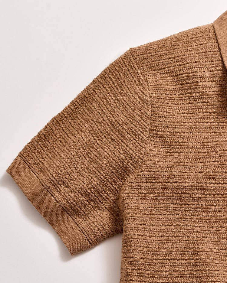 Lachlan Links Polo in British Khaki
