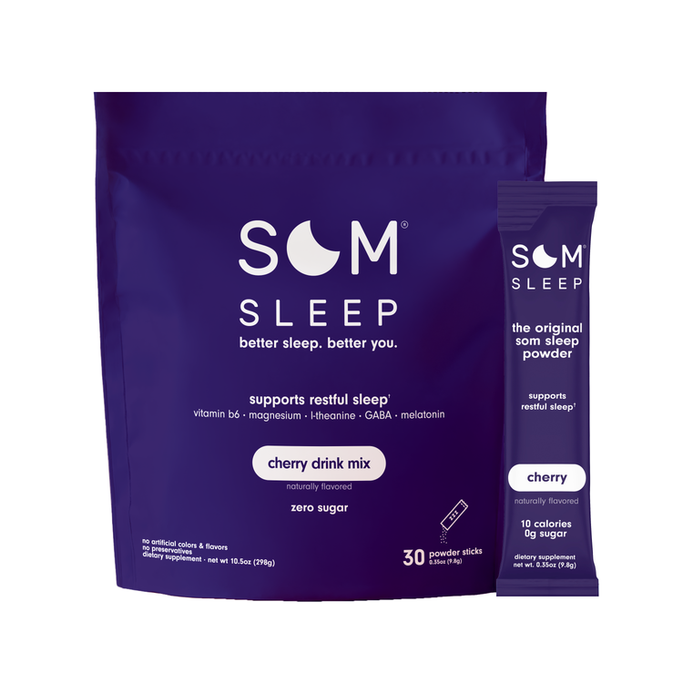 Som Sleep Powder Drink Mix in Cherry