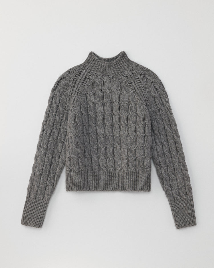 Snow Goose Sweater in Grey