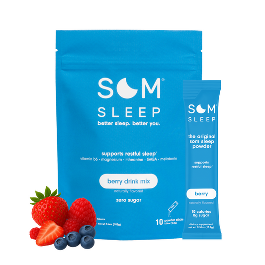 Som Sleep Powder Drink Mix in Berry