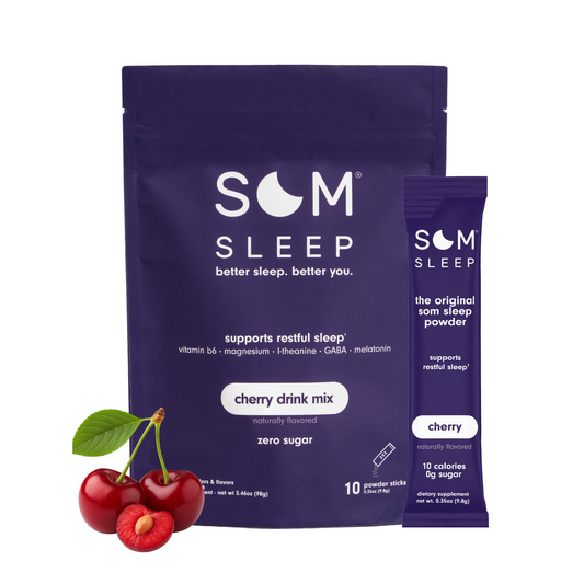 Som Sleep Powder Drink Mix in Cherry