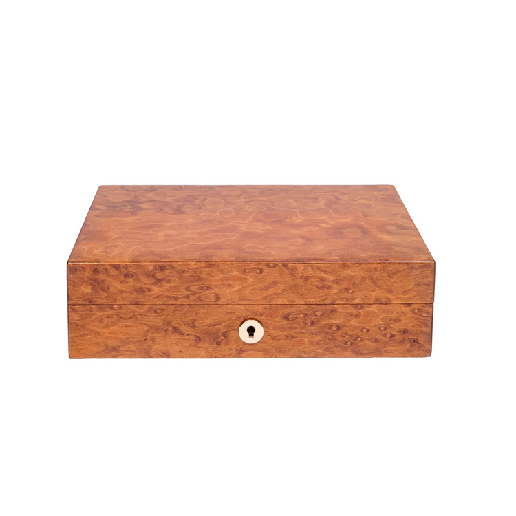 Heritage Small Humidor in Burr Walnut