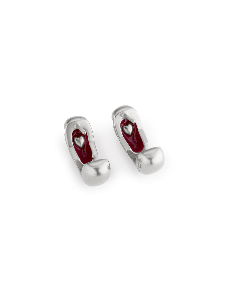 The Ones Earrings in Silver