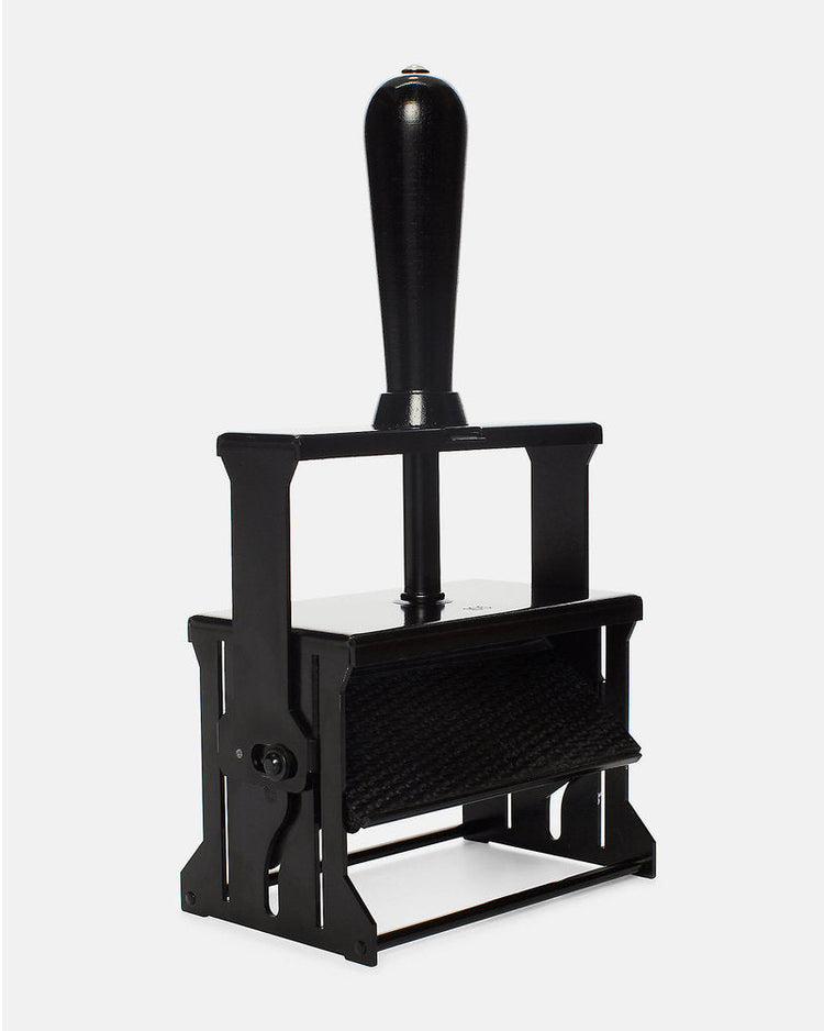 Self-Inking Custom Rubber Stamp: Black+Black