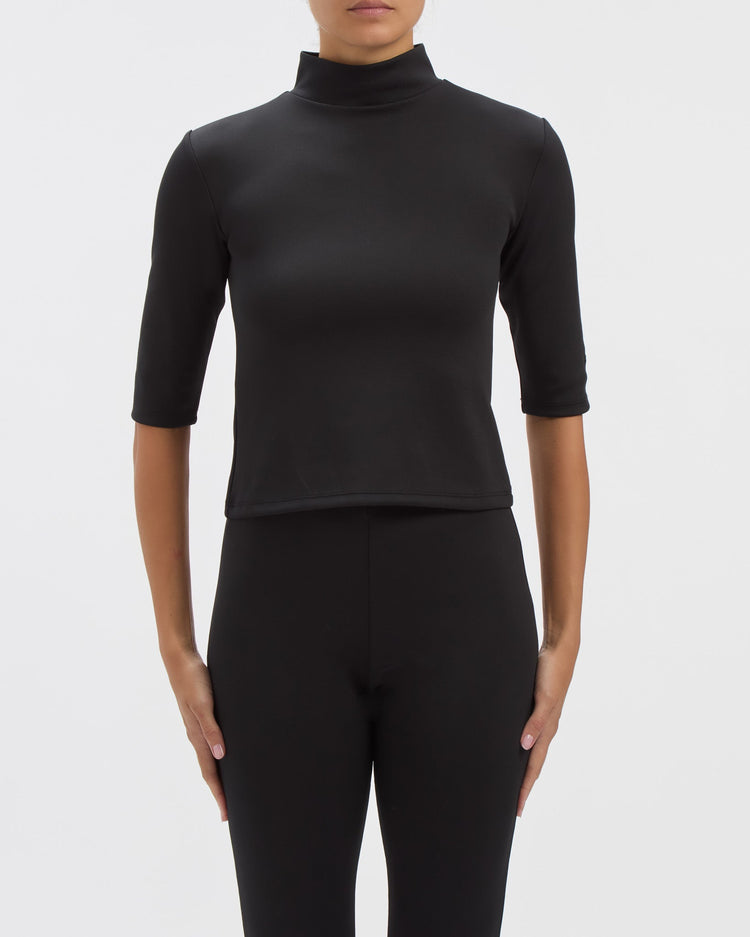 Thea Top in Noir