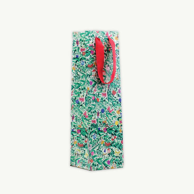 Tinsel on the Tree Wine Gift Bag
