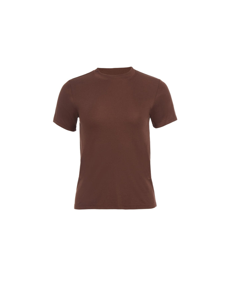 Willa Tee in Chocolate