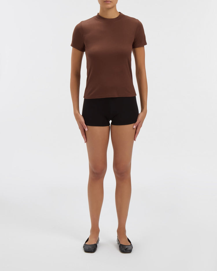 Willa Tee in Chocolate