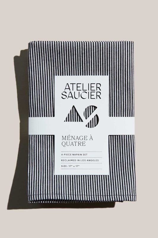 Hickory Stripe Napkin, Set of Four