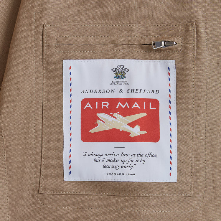 Linen Work Jacket