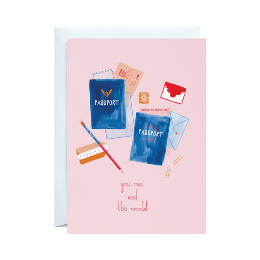 Rio or Paris? Illustrated Greeting Card