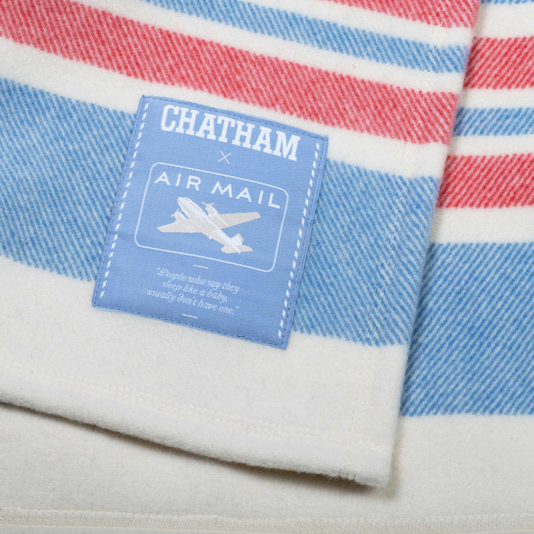 AIR MAIL x Chatham Cashmere-Blend Blanket