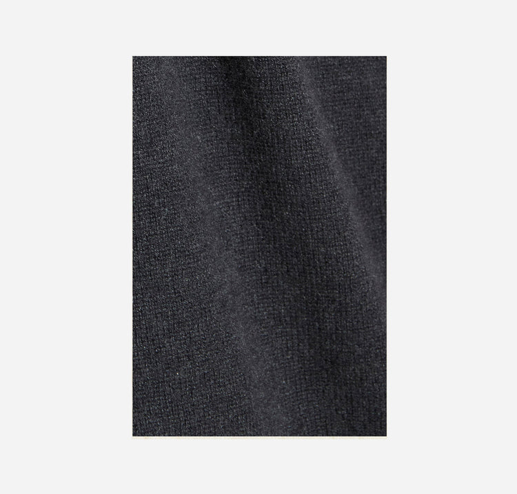 Dakota Unisex Cashmere Sweater in Grey