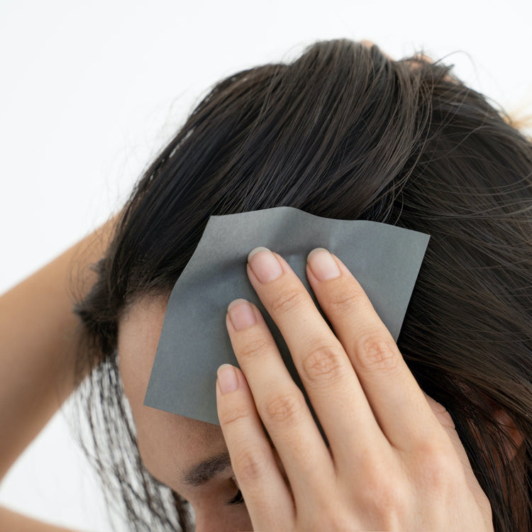 Charcoal and Hemp Hair Blotters