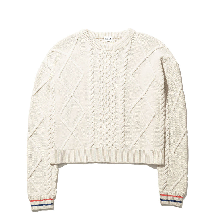 The Women’s Verne Sweater in Cream