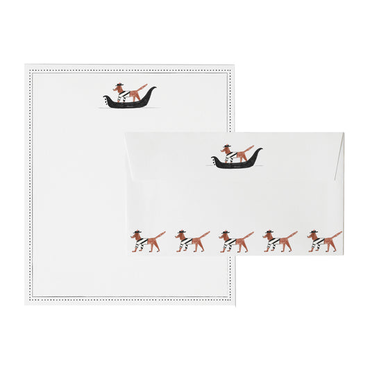 The Gondola Pup Letterhead Set