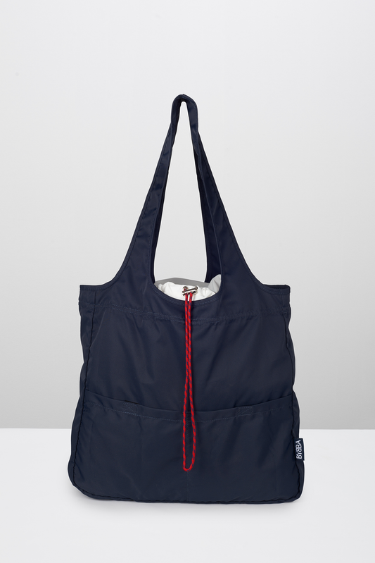 The Balos Tote in Nautical Navy