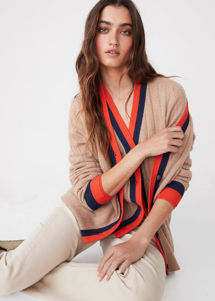 The Women’s Sinclair Cardigan in Camel