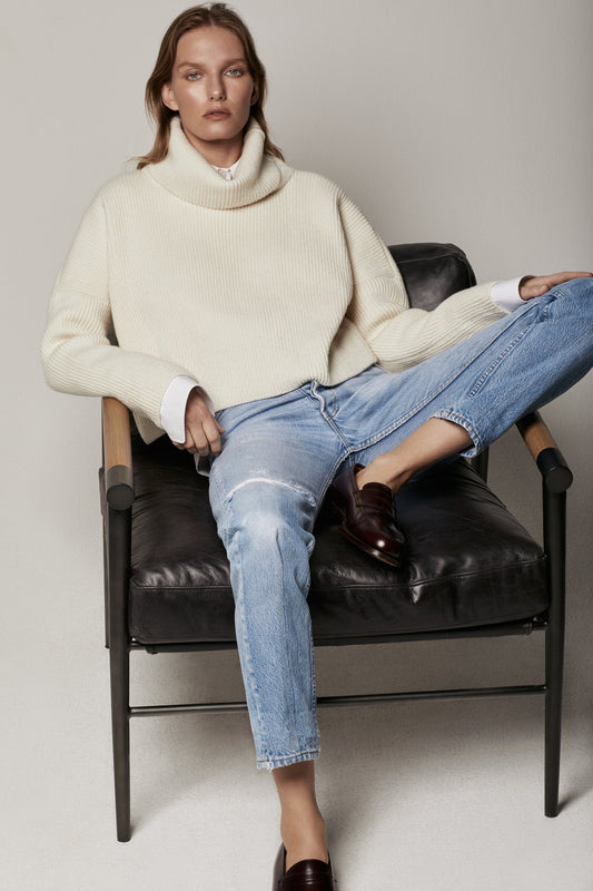 Women’s Funnel Neck Sweater