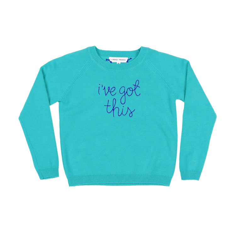 ‘I’ve Got This’ Cashmere Sweater
