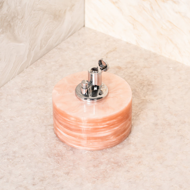 Table Lighter in Rose Quartz Pearlescent