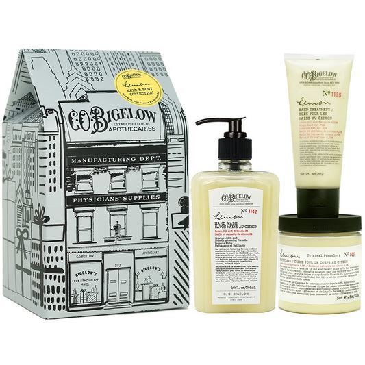 Lemon Bath & Body Care Apothecary Box